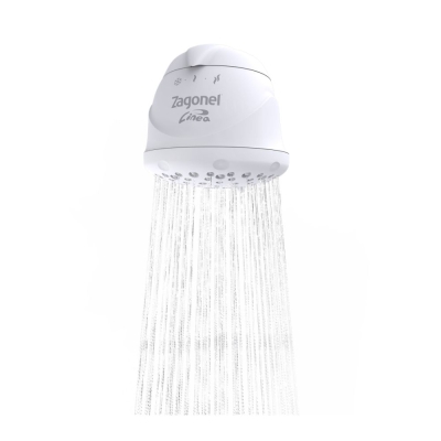 Chuveiro Ducha Ideale Plus 4 Temp Branco 5500W 127V Zagonel