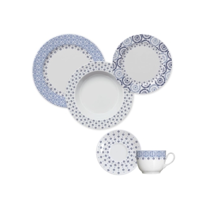 Jogo Conjunto de jantar 20 Peças Lisboa Germer