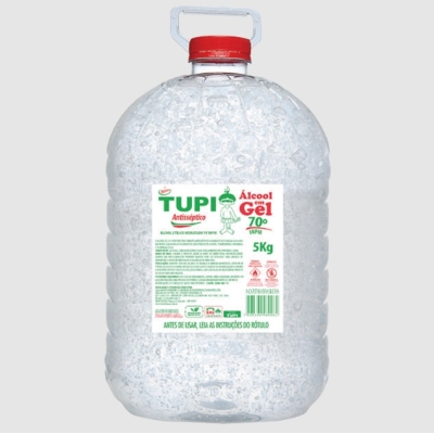 Álcool Gel 70 Antisseptico 5kg - TUPI