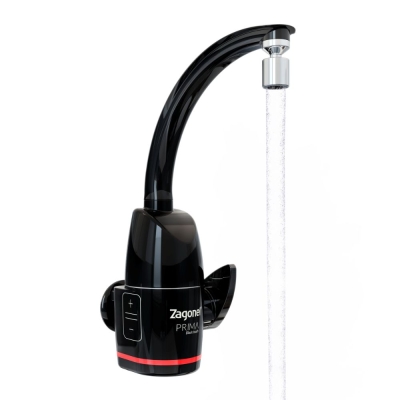 Torneira Elétrica Prima Touch Preta Zagonel 220V Parede e Mesa