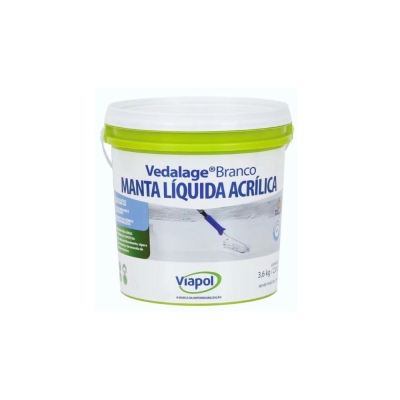Manta Líquida 3,6kg Branco Vedalage Viapol