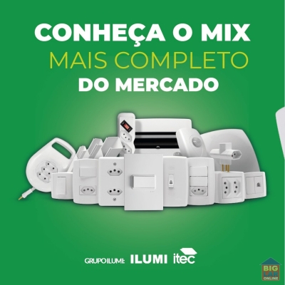 Tomada Fixa de Embutir Bipolar 2P + T 20A 250V REF.20140 - Ilumi