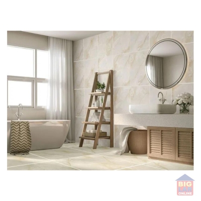 Piso Ceral Alabastro Brilhante 61x61cm | Caixa: 2,65 m²