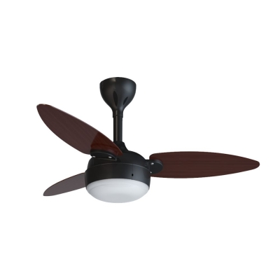 Ventilador Teto Elluz Preto Tabaco Inverter Bivolt Ventisol