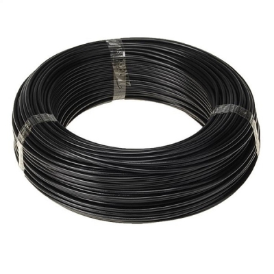 Fio Cabo Flexivel 4mm 750v 100m Elétrico Corfio - Preto