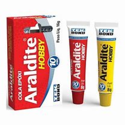 Cola Epoxi Araldite Hobby 10min 16g Tekbond
