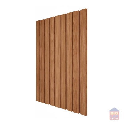 Placa Painel Ripado Freijo 100% Mdf 117x80cm Flex Mgm Móveis