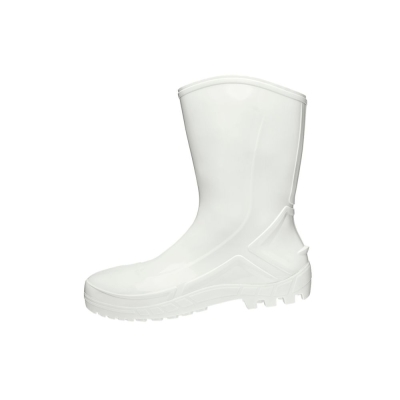 Bota de Pvc Marluvas Branca Cano Médio 38