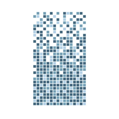 Revestimento Brilhante Vitral Azul 32x57cm Ceral (Caixa: 2,22 m²