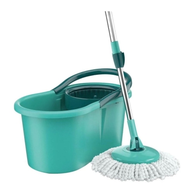 Mop Giratório Esfregão 360 Balde 12 Litros Mop8209 Flashlimp Cor Verde