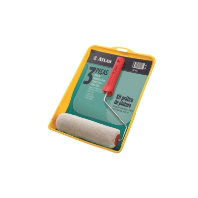 Kit Prático de Pintura com 3 Peças - Atlas