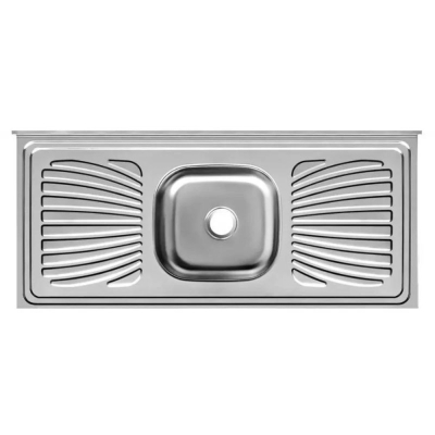 Pia de Aço Inox Cozinha Com Cuba 120x53cm FORMINOX