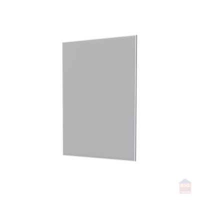Espelheira Gaia Flat em Aço 60x85cm Branco Cozimax