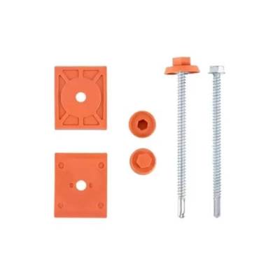  Parafuso Fixação Telha Colonial Terracota 20 Unid. Afort