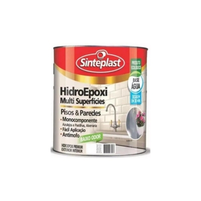 Tinta Epoxi Base Agua Sinteplast Pisos E Paredes 3,6 Lts Areia