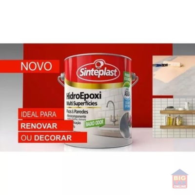 Tinta Epoxi Base Agua Sinteplast Pisos E Paredes 3,6 Lts Areia