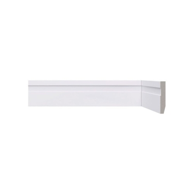 Rodapé Poliestireno Renova Flex Vinco 5cm Branco B52 RP/A Bellitas