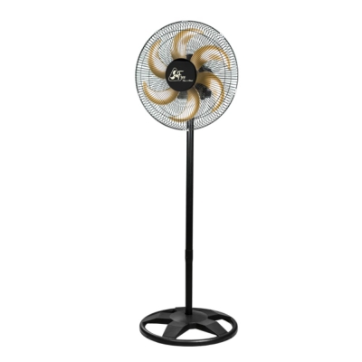 Ventilador de Aço Coluna 40cm Preto 127V VENTI-DELTA
