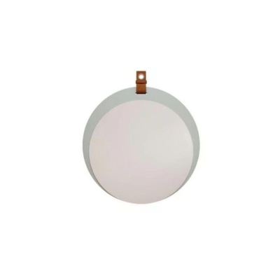 Espelheira Decoração Mdf 60x60cm Lua Mgm Pistache