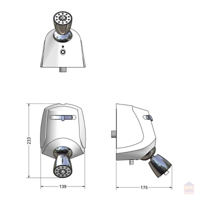 Chuveiro Ducha Relax Ultra Lorenzetti 3 Temp. 127v 4600w