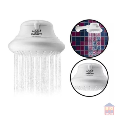 Chuveiro Elétrico Bella Ducha 4 Temperaturas 127v 5500w Branco