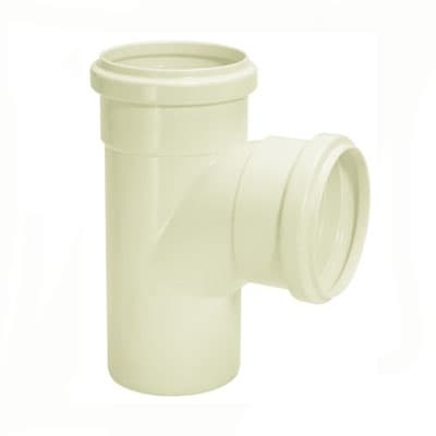 Cano Tê para Esgoto 100x100mm Branco - Tigre