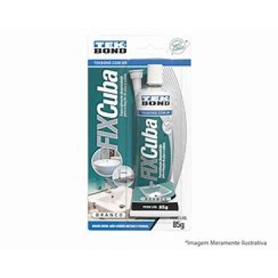 Cola Fix Cuba Branco Blister 85g - Tekbond
