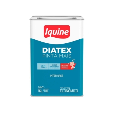 Tinta Diatex Acrílico Antimofo Lata Base P 16 L - Iquine
