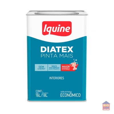 Tinta Diatex Acrílico Antimofo Lata Base P 16 L - Iquine