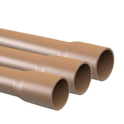 Cano Tubo PVC Marrom Soldável 6m 20mm