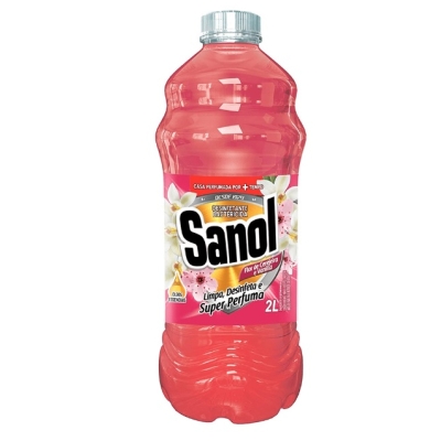 Desinfetante Bactericida Flor de Cerejeira e Vanilla - 2L - Sanol