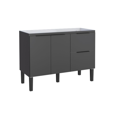 Gabinete para Cozinha Madeira Cisne 85x114cm Preto Cozimax