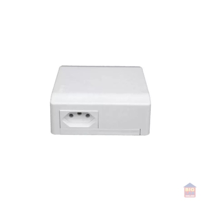 Caixa Sobrepor P/ Disjuntor Embutir + Tomada 20a Ilumi