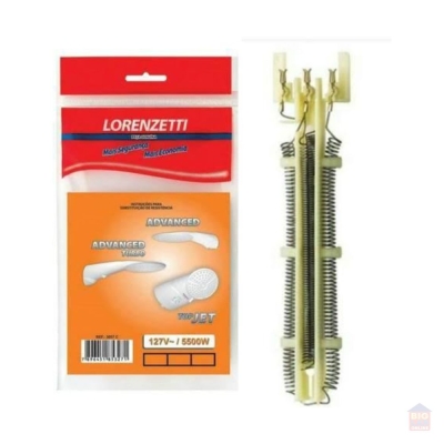 Resistência Chuveiro Elétrico Lorenzetti 6400w 220v R.3055-P