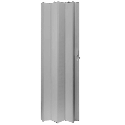 Porta Sanfonada PVC 210x60cm Cinza FORTLEV