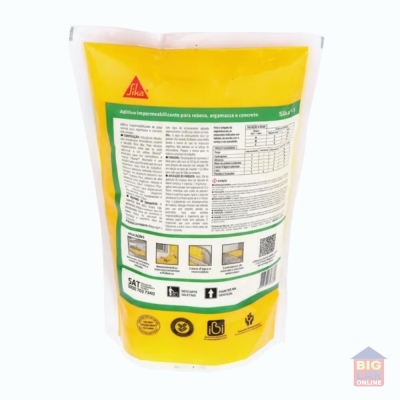Aditivo Impermeabilizante Sika 1 Bisnaga de 1L Sika