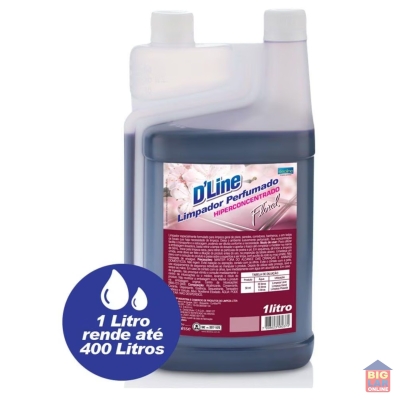 Detergente Limpador Deoline Hiperconcentrado Floral 1L - PREMISSE