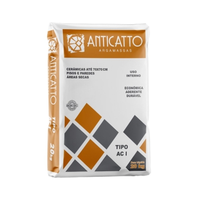 Argamassa Anticatto Tipo AC1 Cinza 20 kg