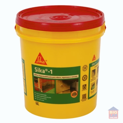 Aditivo Impermeabilizante Sika-1 18L Sika