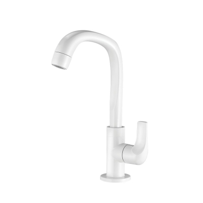 Torneira para Lavatório Branca Bica Alta Lorenzetti F61