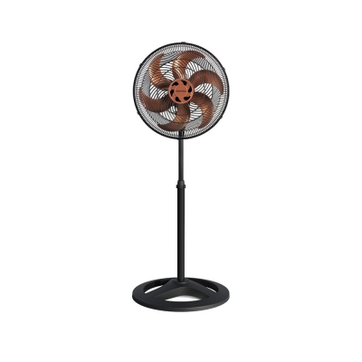 Ventilador Coluna Bronze 50cm Turbo 6 Pás Oscilante Ventisol
