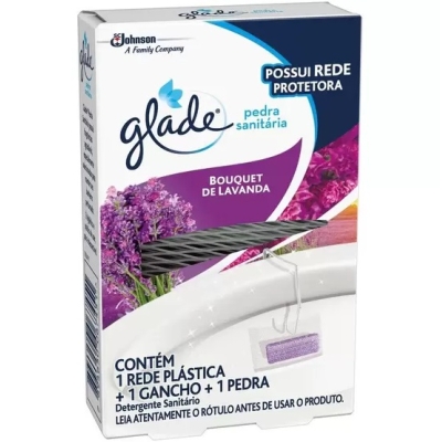 Desodorizador Sanitário Glade Pedra Bouquet de Lavanda 25g