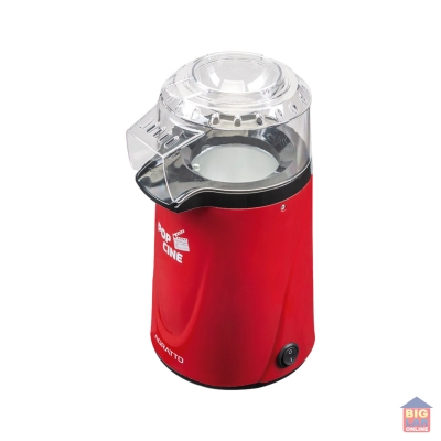 Pipoqueira Pop Cine Vermelha 1200W c/ dosador – Agratto PP01 127v