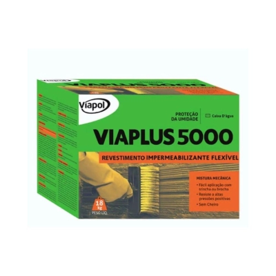 Revestimento Impermeabilizante Flexível VIAPLUS 5000 18KG - Viapol