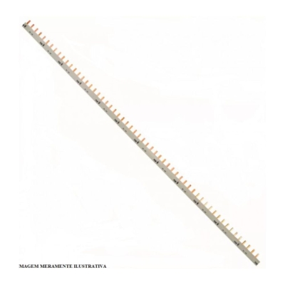 Barramento Fase Monofásico 57 Ligações Disjuntores DIN Tigre