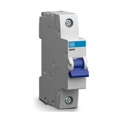 Mini Disjuntor Monopolar Curva C 20A MDW-C20 WEG