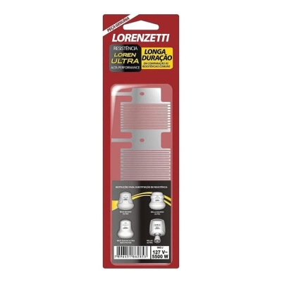 Resistencia Loren Ultra 3 Temperaturas 4600W 127V Lorenzetti