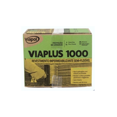 Argamasssa Impermeabilizante Semiflexivel Viaplus 1.000 18 Kg Viapol