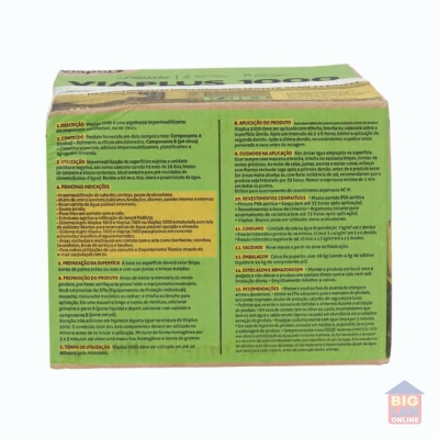 Argamasssa Impermeabilizante Semiflexivel Viaplus 1.000 18 Kg Viapol