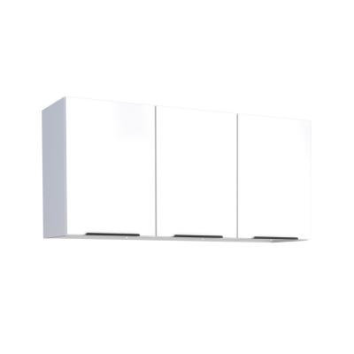 Armário Aéreo Cozinha Aço 3 Portas Jupter 120 Cozimax Branco